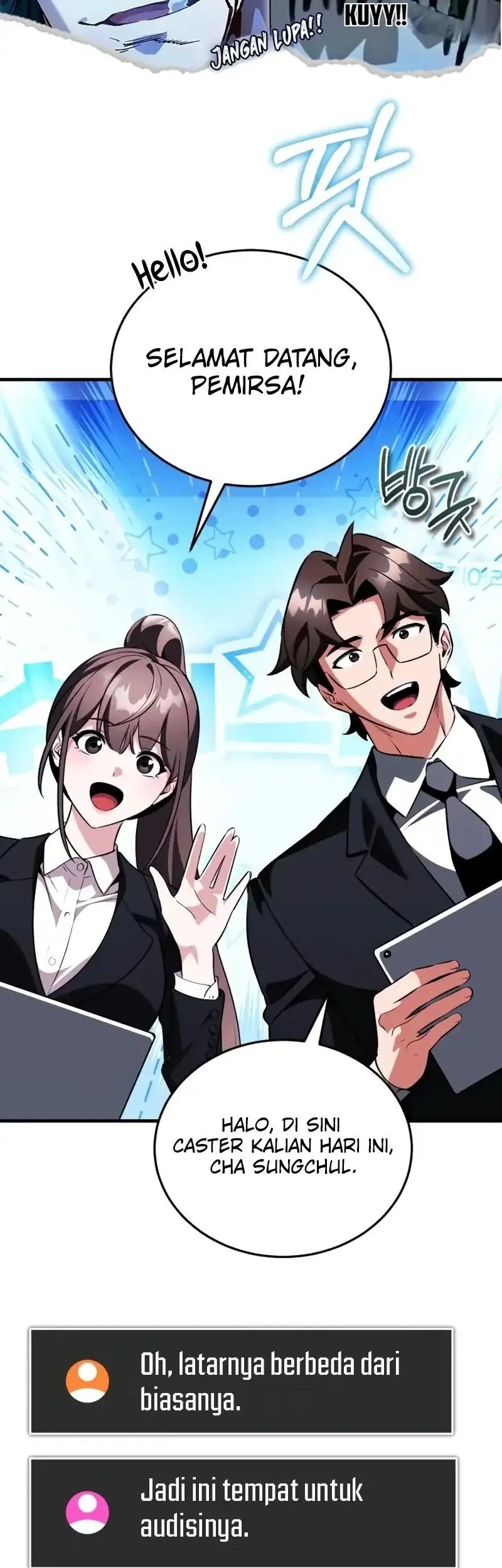 Superhuman Game Broadcast Chapter 17 Gambar 52