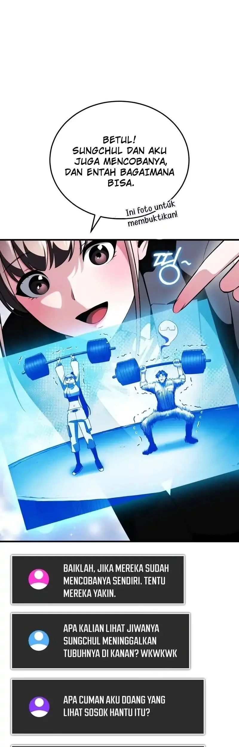 Superhuman Game Broadcast Chapter 18 Gambar 41