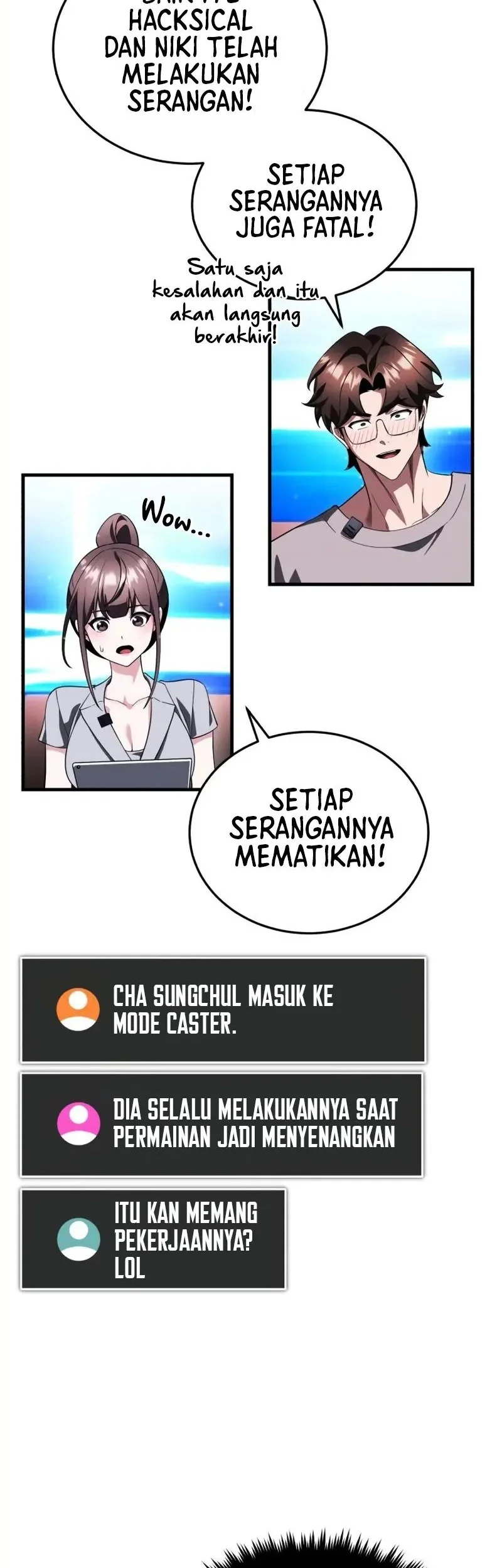 Superhuman Game Broadcast Chapter 24 Gambar 25