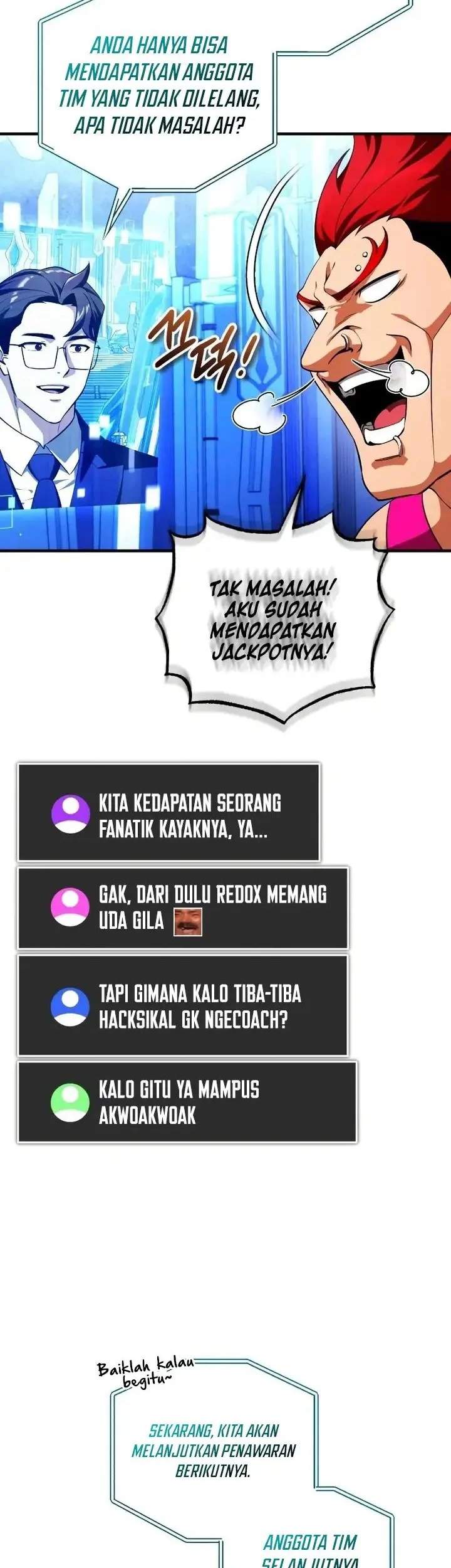 Superhuman Game Broadcast Chapter 32 Gambar 44