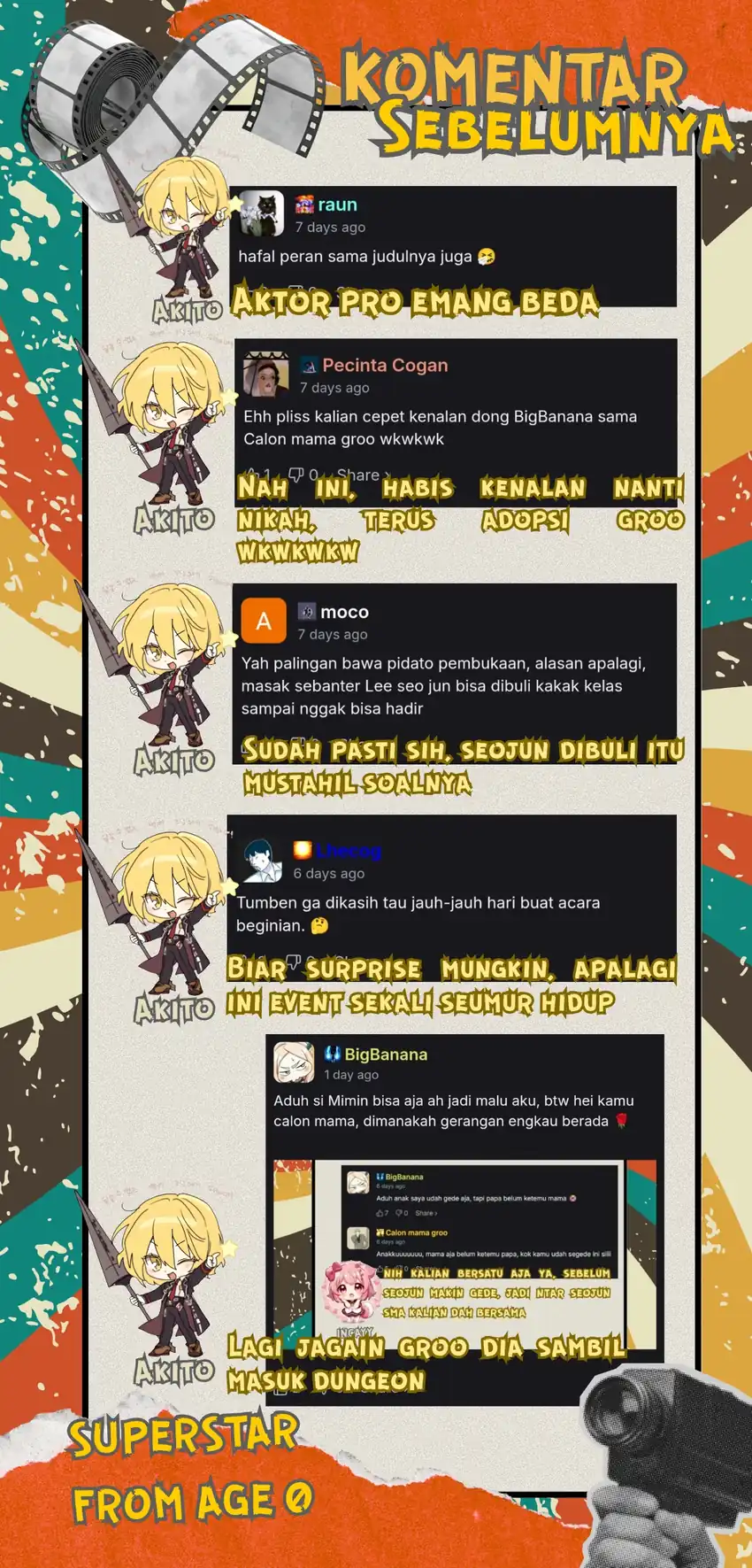 Superstar From Age 0 Chapter 103 Gambar 102