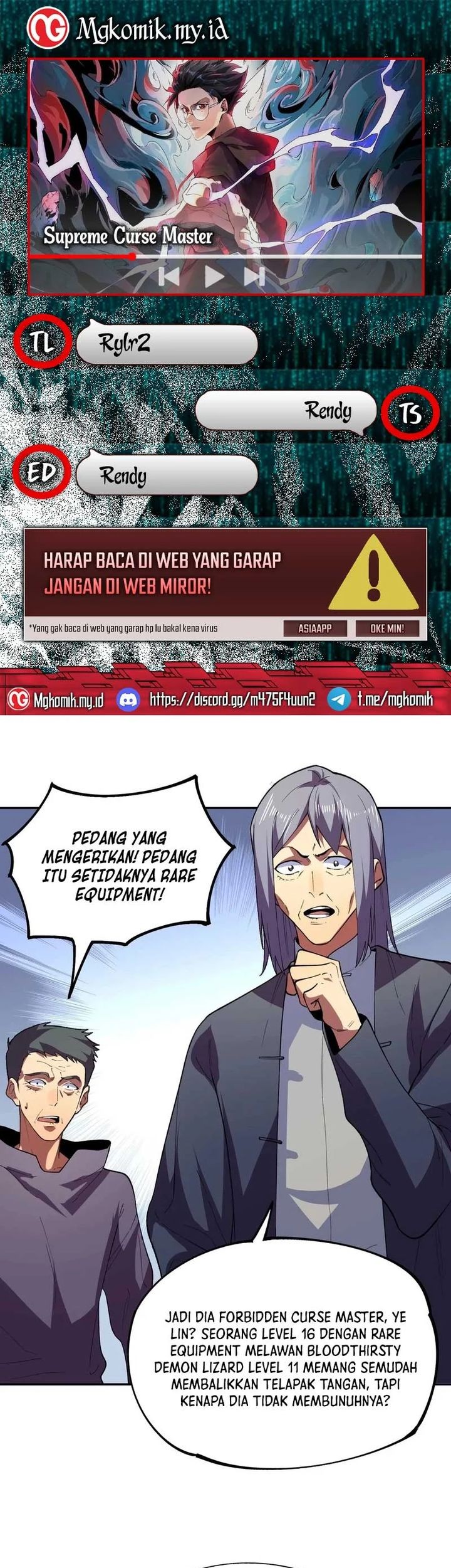 Baca Komik Supreme Curse Master Chapter 13 Gambar 1