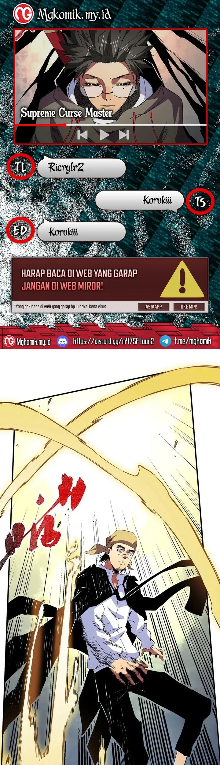 Baca Komik Supreme Curse Master Chapter 14 Gambar 1