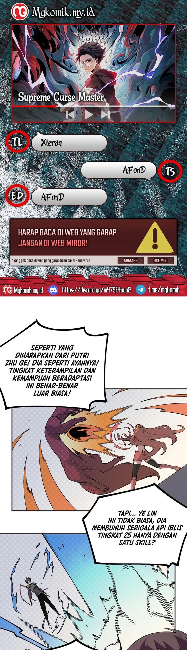 Baca Komik Supreme Curse Master Chapter 16 Gambar 1