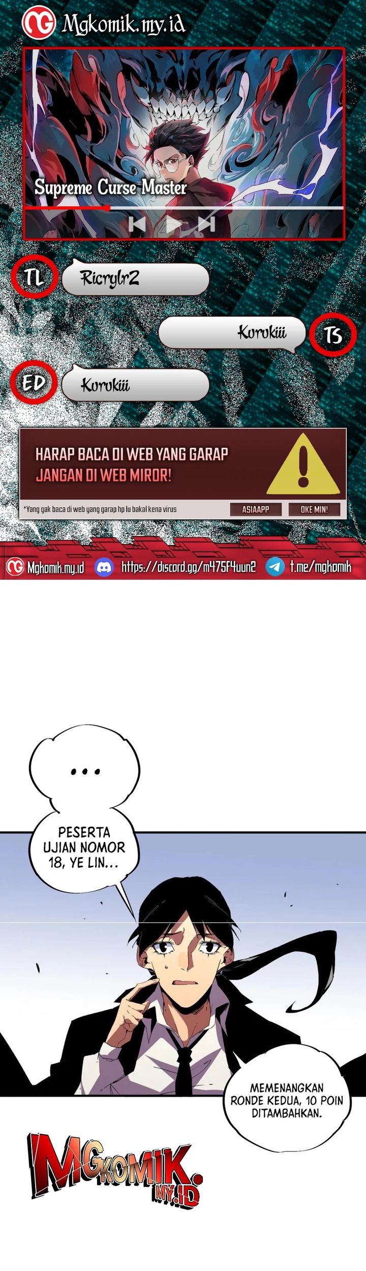 Baca Komik Supreme Curse Master Chapter 17 Gambar 1