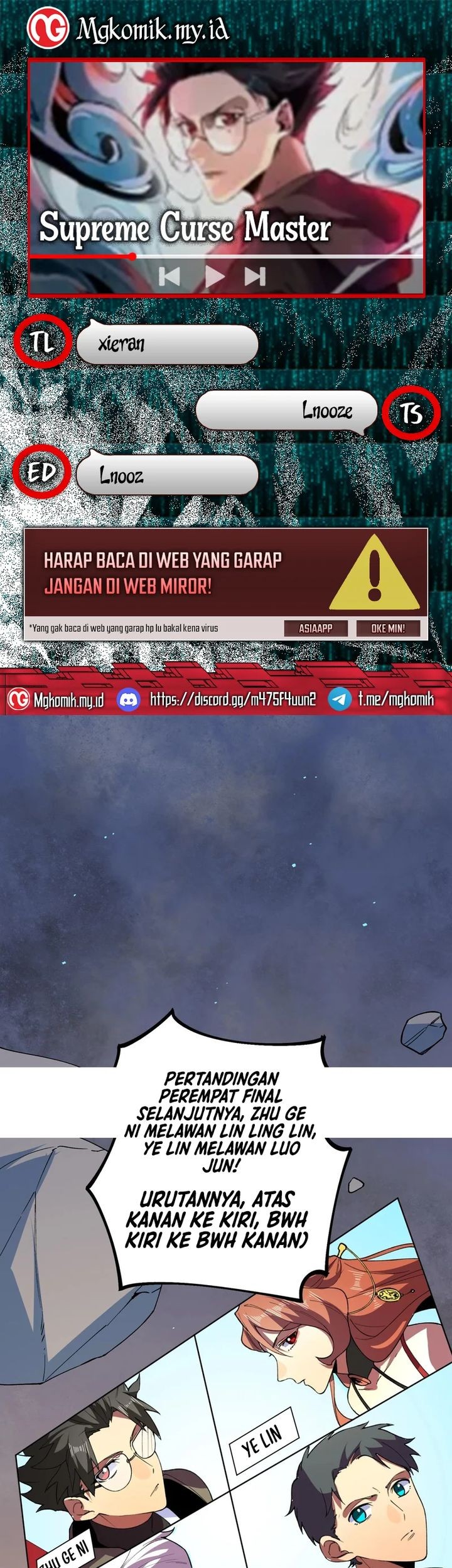 Baca Komik Supreme Curse Master Chapter 18 Gambar 1