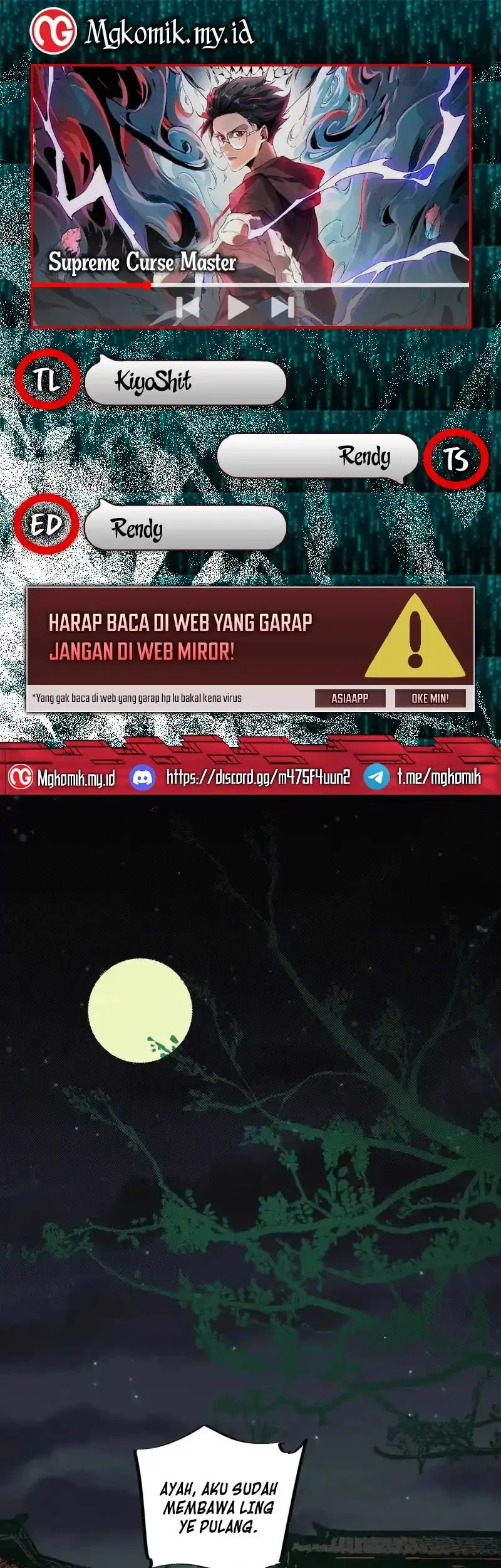 Komik Supreme Curse Master Chapter 34 gambar nomor 1