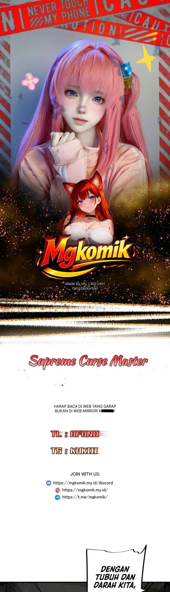 Komik Supreme Curse Master Chapter 55 gambar 1