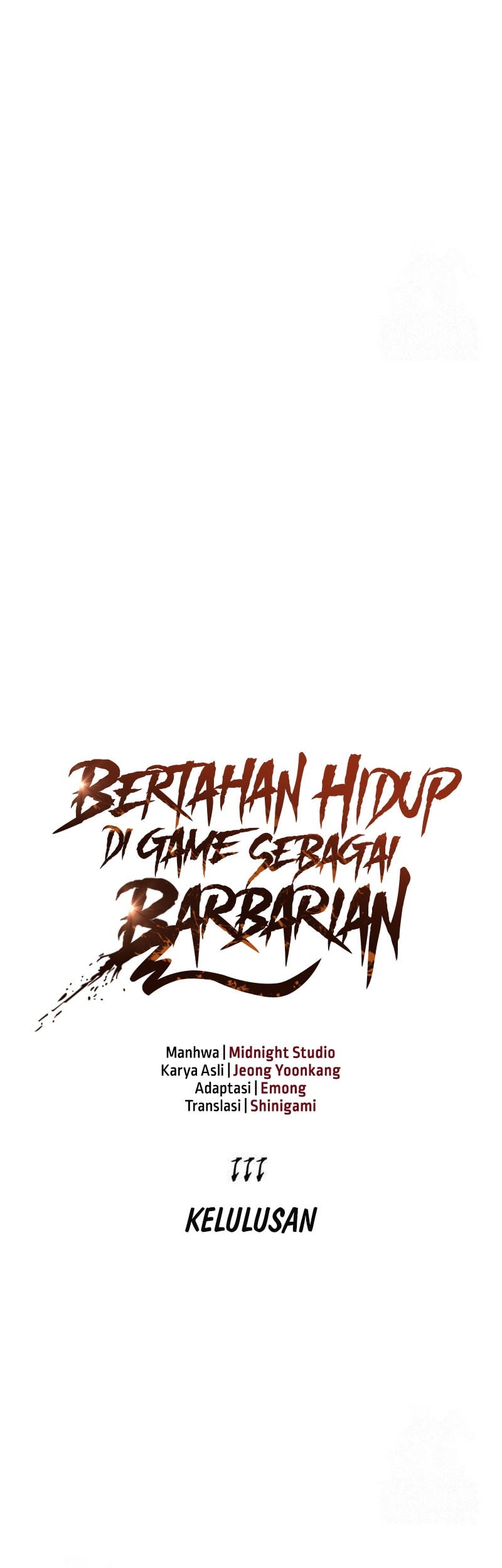 Survive as a Barbarian in the Game Chapter 111 Gambar 20