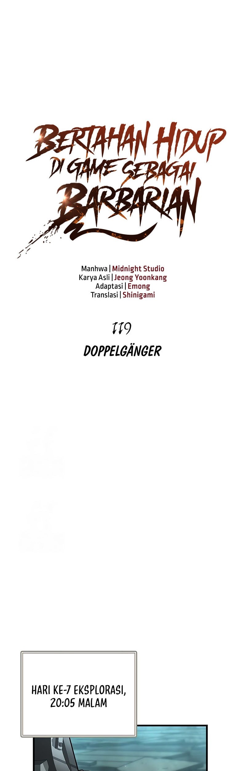 Survive as a Barbarian in the Game Chapter 119 Gambar 7