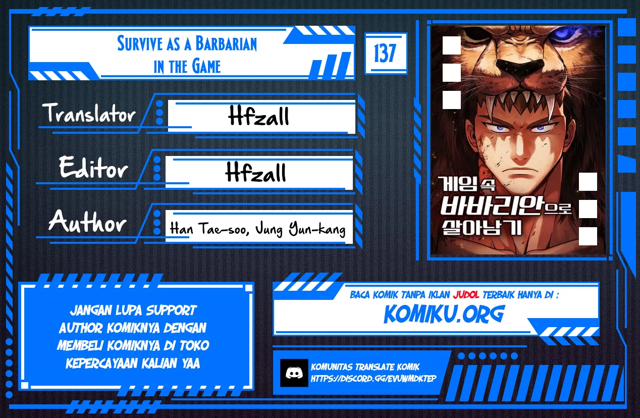 Komik Survive as a Barbarian in the Game Chapter 137 gambar 1