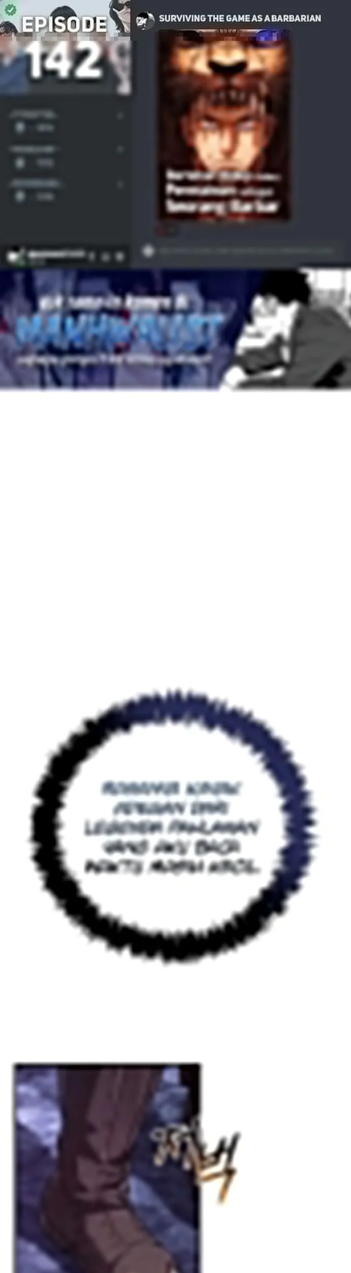 Komik Survive as a Barbarian in the Game Chapter 142 gambar 1