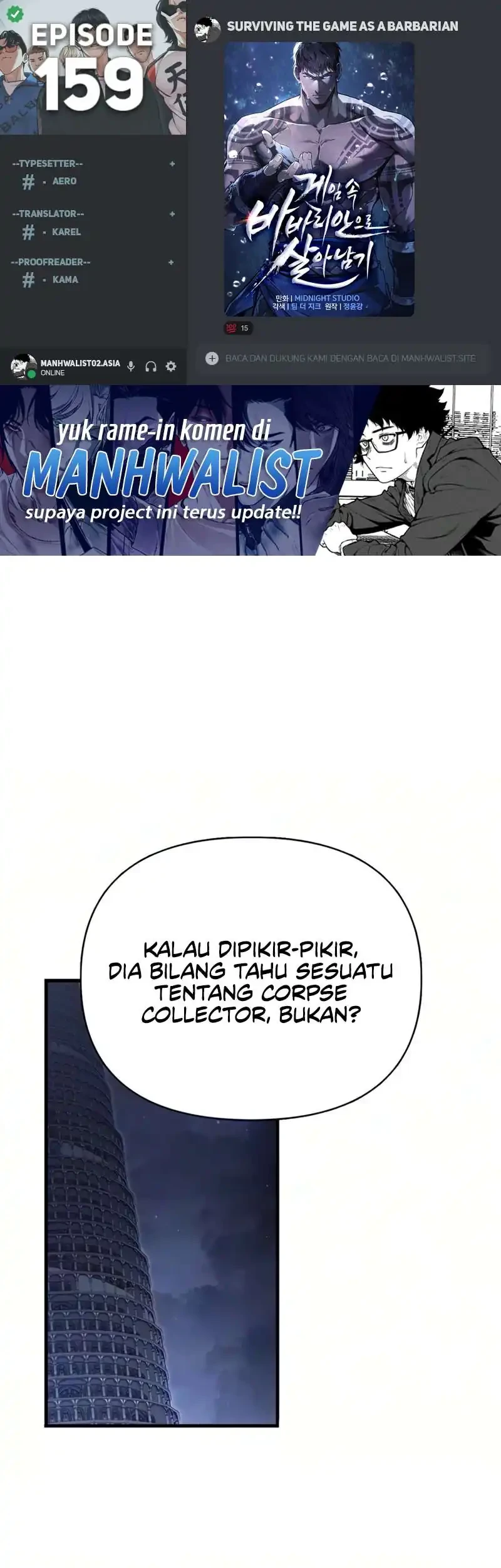 Survive as a Barbarian in the Game Chapter 159 halaman 2