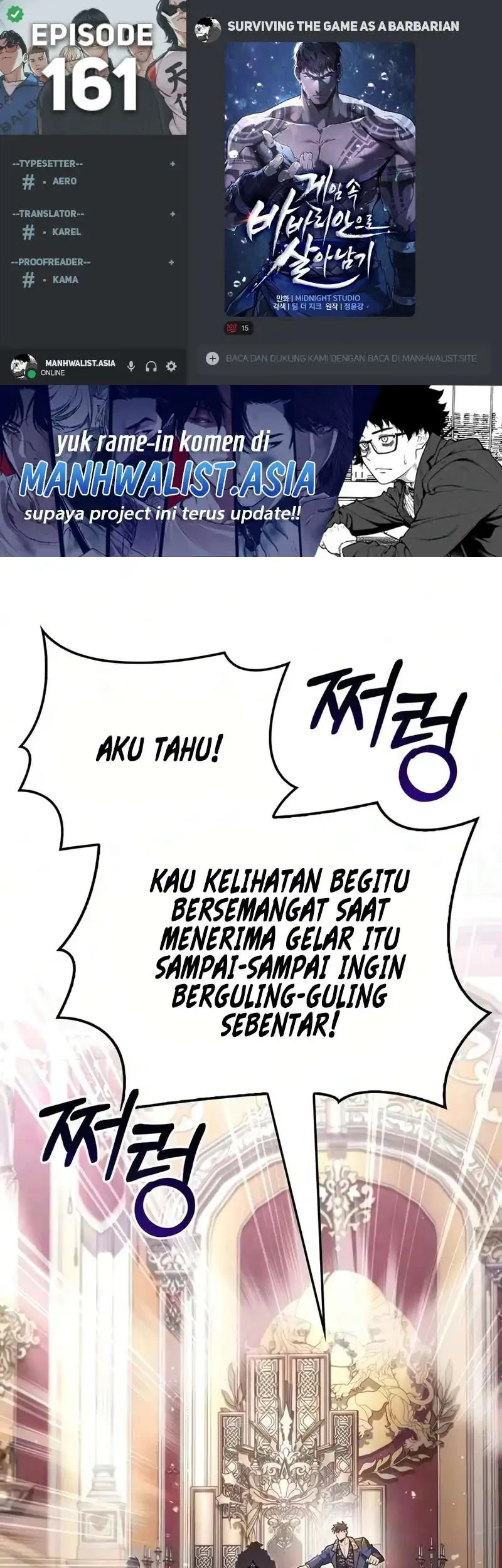 Komik Survive as a Barbarian in the Game Chapter 161 gambar 1