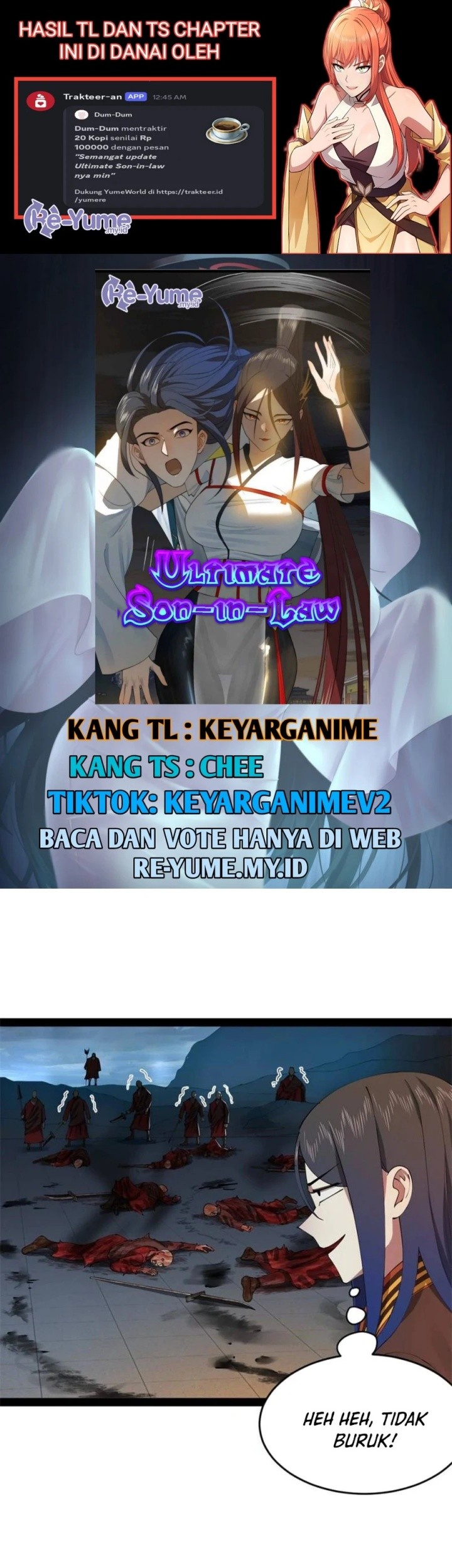 Baca Komik Survive As The Hero’s Husband Chapter 221 Gambar 1