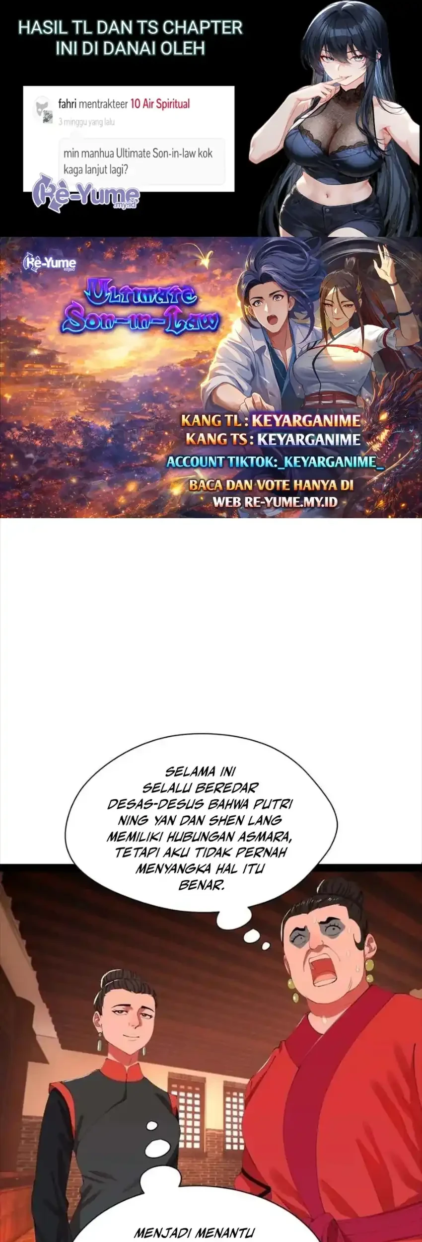 Komik Survive As The Hero’s Husband Chapter 347 gambar 1