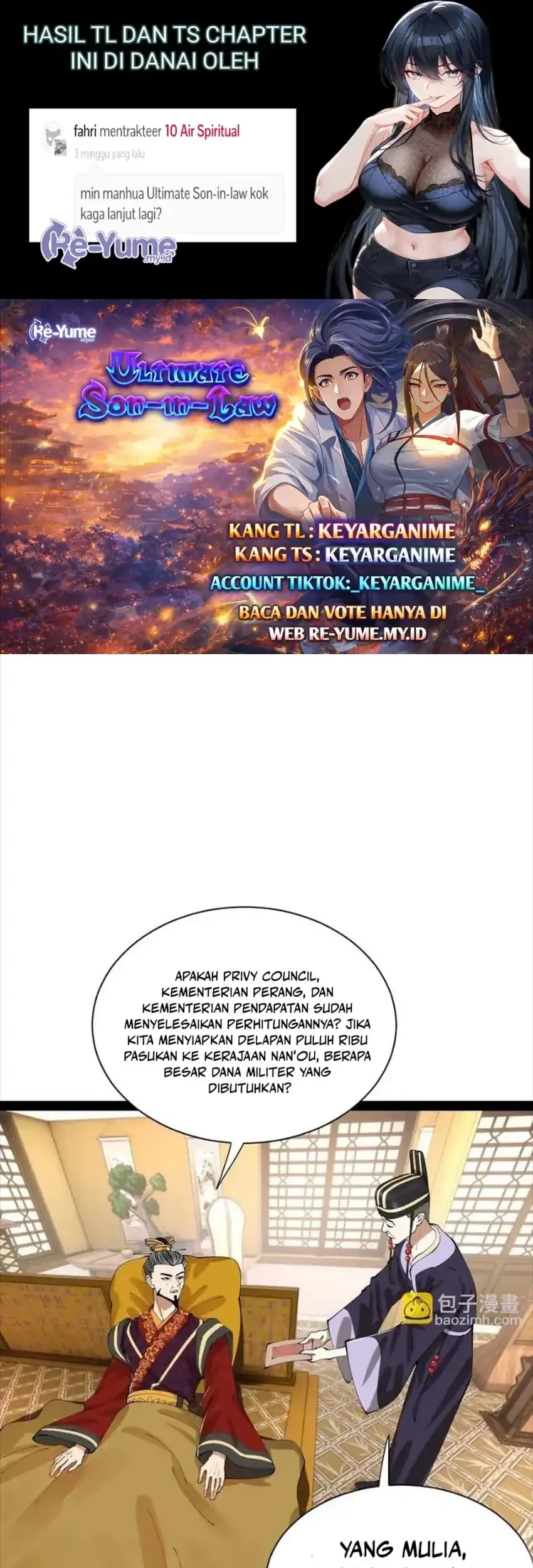 Komik Survive As The Hero’s Husband Chapter 349 gambar 1