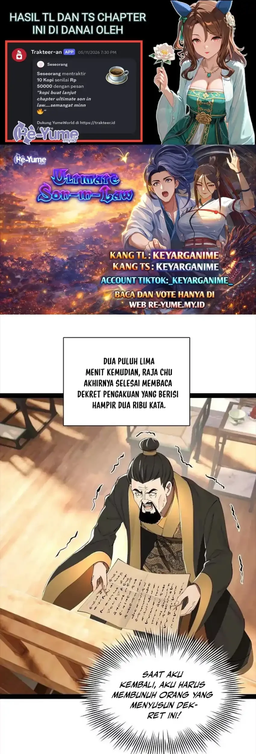 Komik Survive As The Hero’s Husband Chapter 356 gambar 1