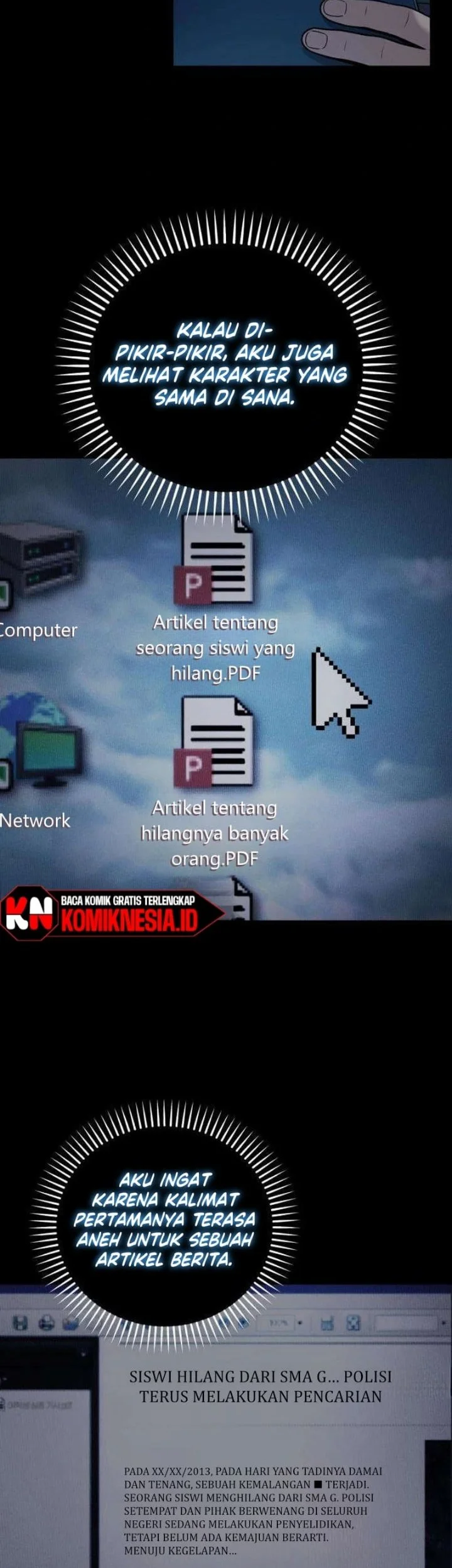 Baca Surviving an RPG Maker Horror Game Ch 13 Bahasa Indonesia - Spoiler Halaman 31