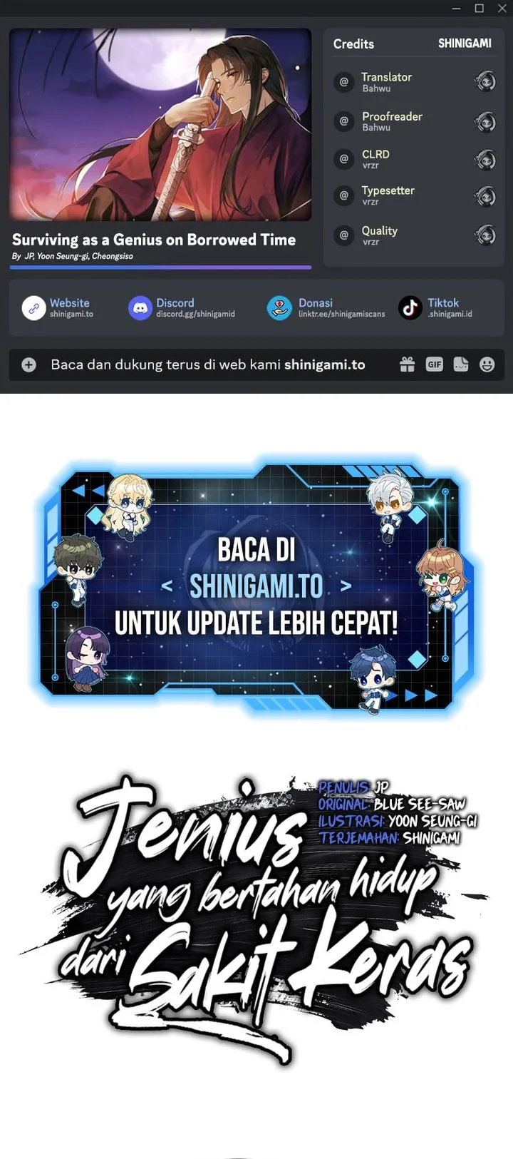 Komik Surviving as a Genius on Borrowed Time Chapter 60 gambar nomor 1