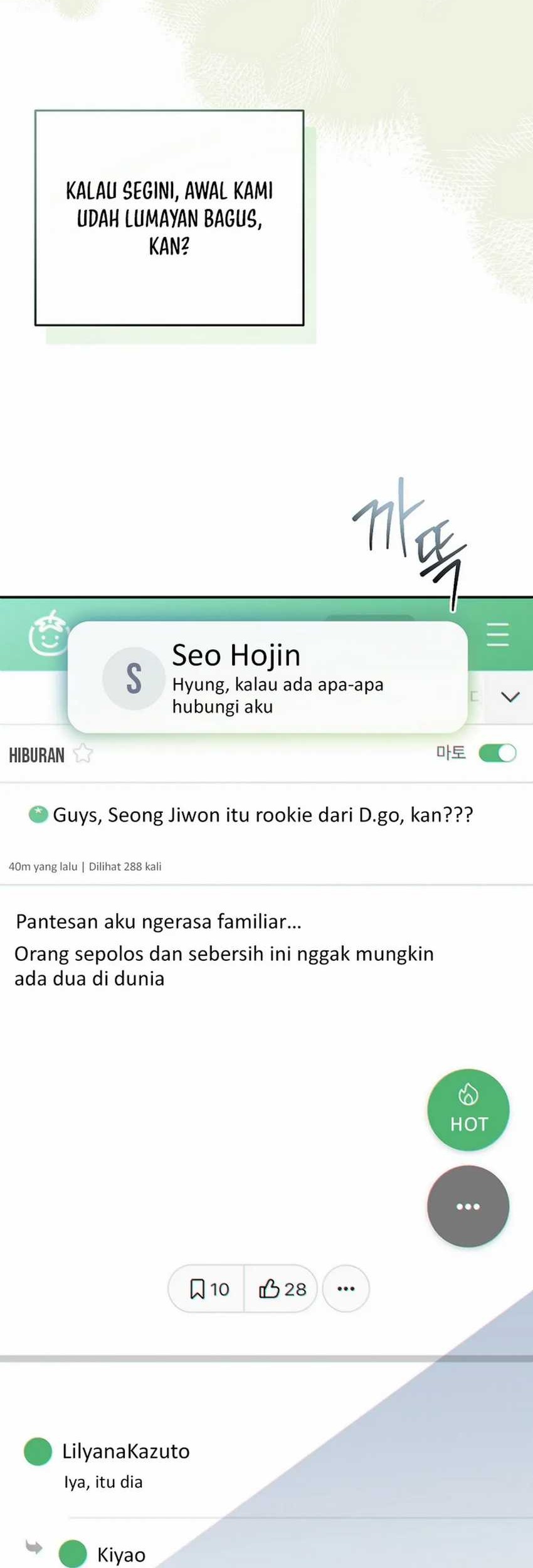 Surviving as a PD Idol Chapter 27 Gambar 32