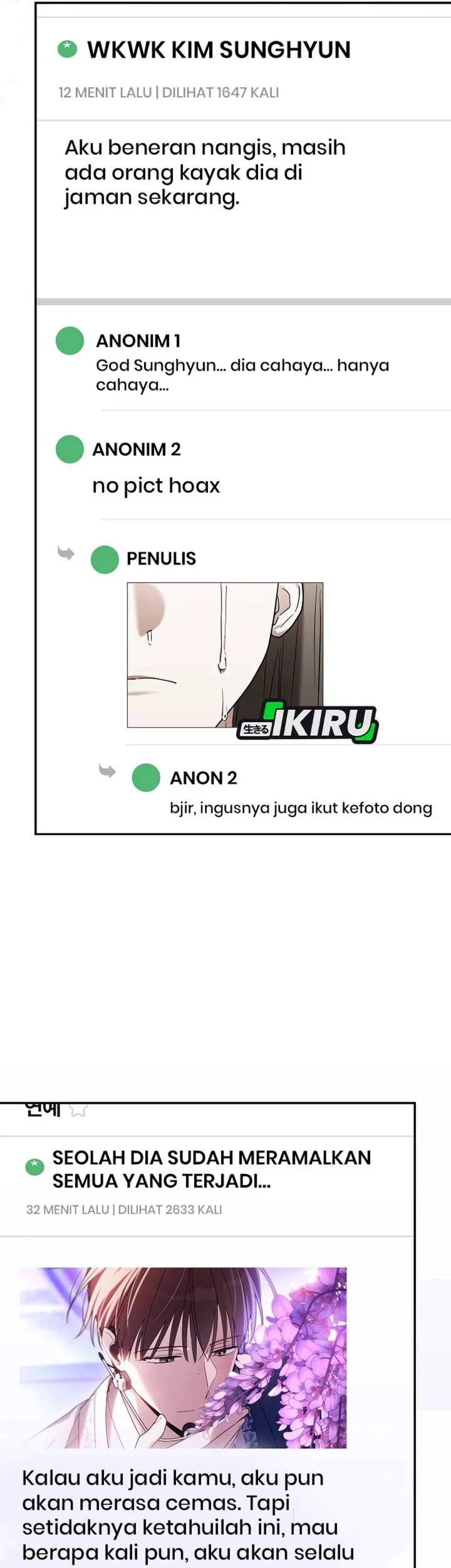 Surviving as a PD Idol Chapter 42 halaman 22