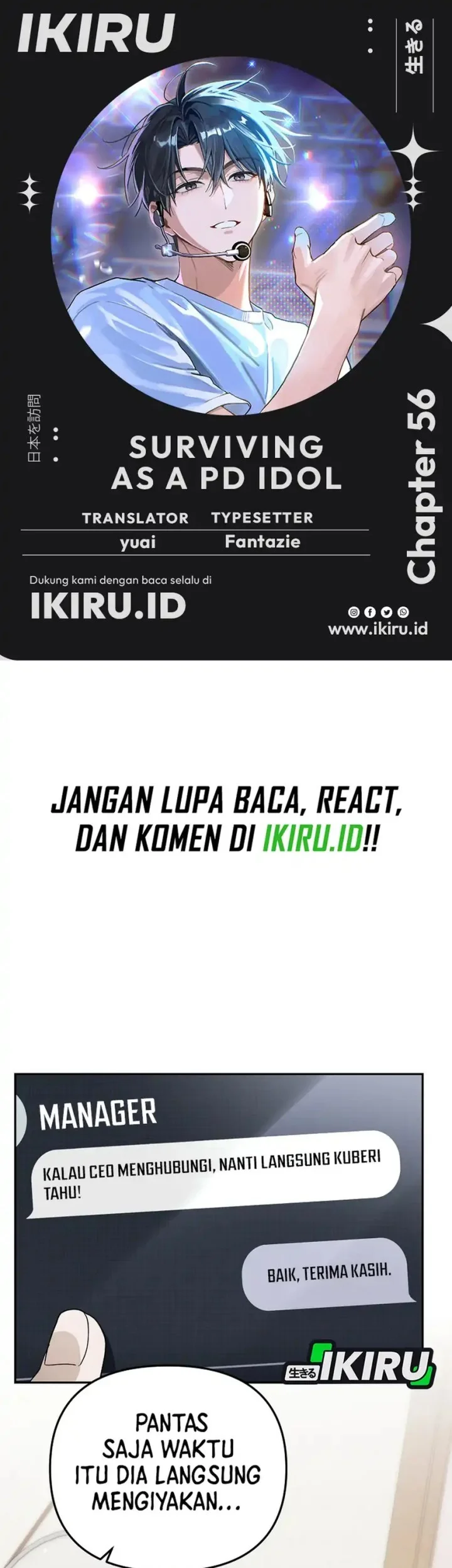 Surviving as a PD Idol Chapter 56 halaman 2