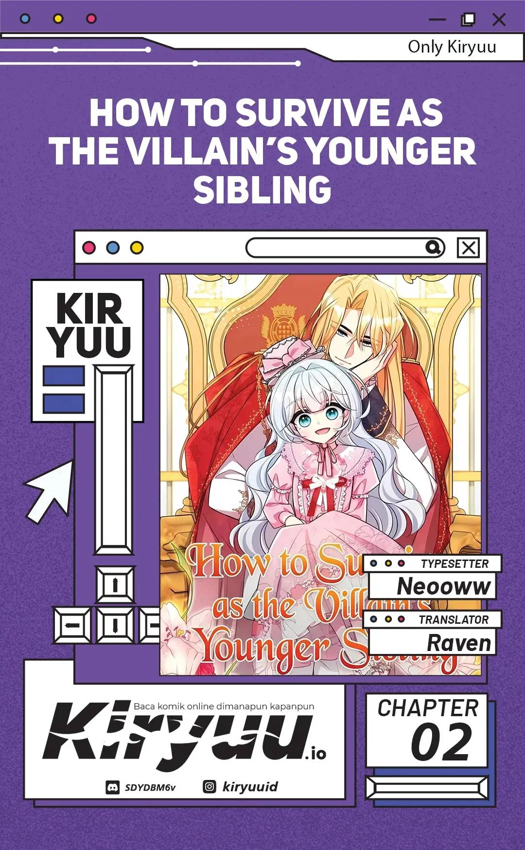 Komik Surviving as the Villainous Younger Sister Chapter 2 gambar 1