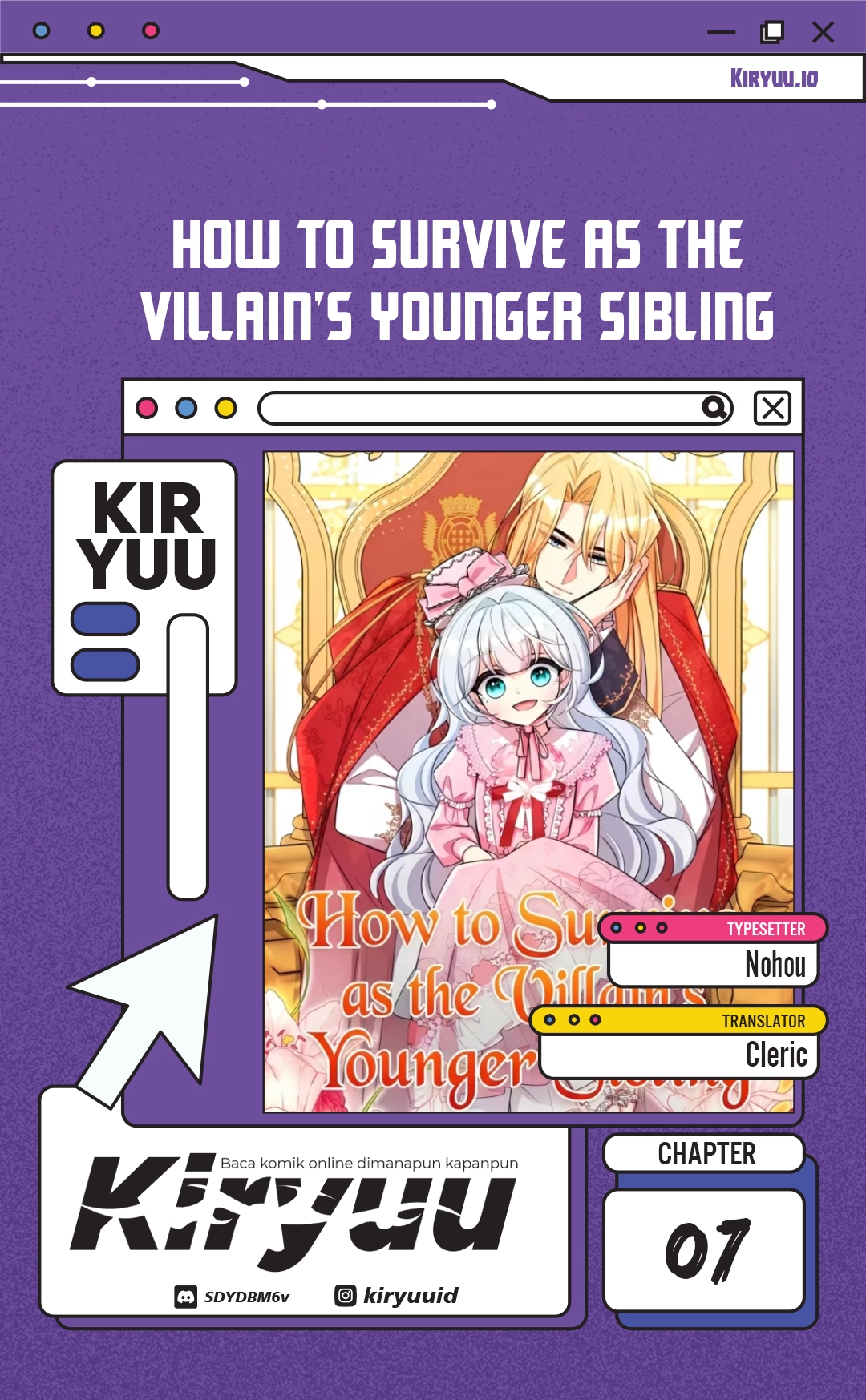 Komik Surviving as the Villainous Younger Sister Chapter 7 gambar 1