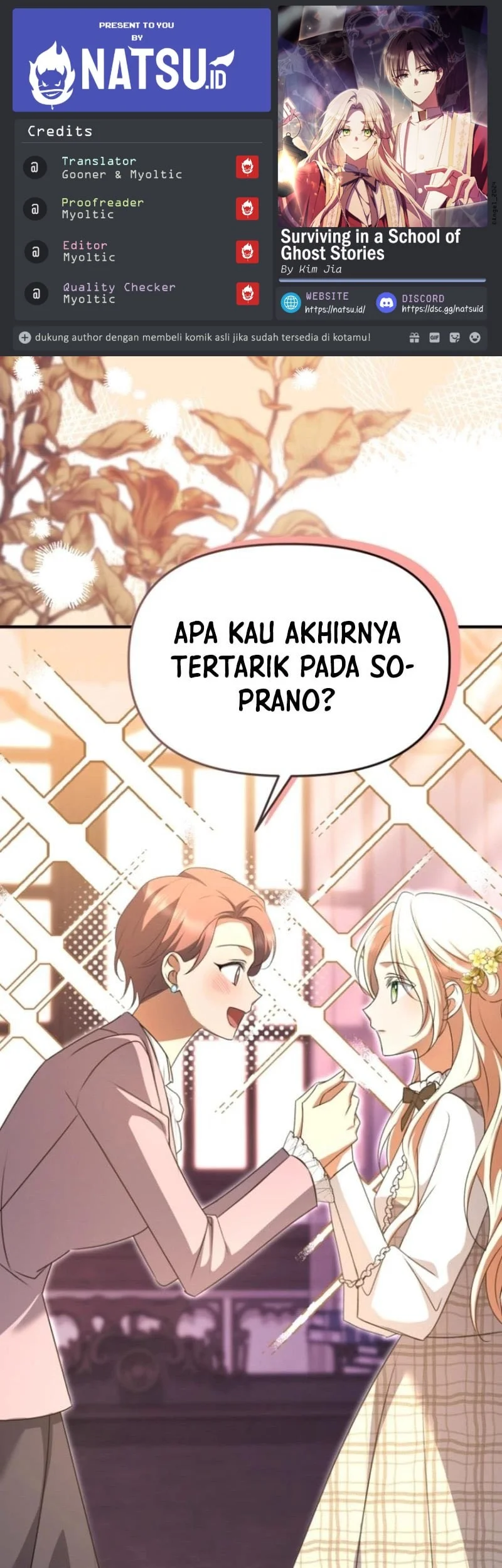 Komik Surviving in a School of Ghost Stories Chapter 10 gambar nomor 1