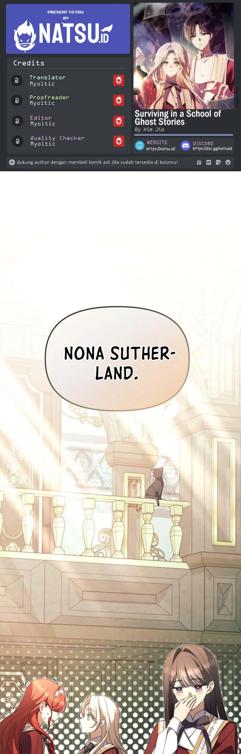 Komik Surviving in a School of Ghost Stories Chapter 14 gambar nomor 1