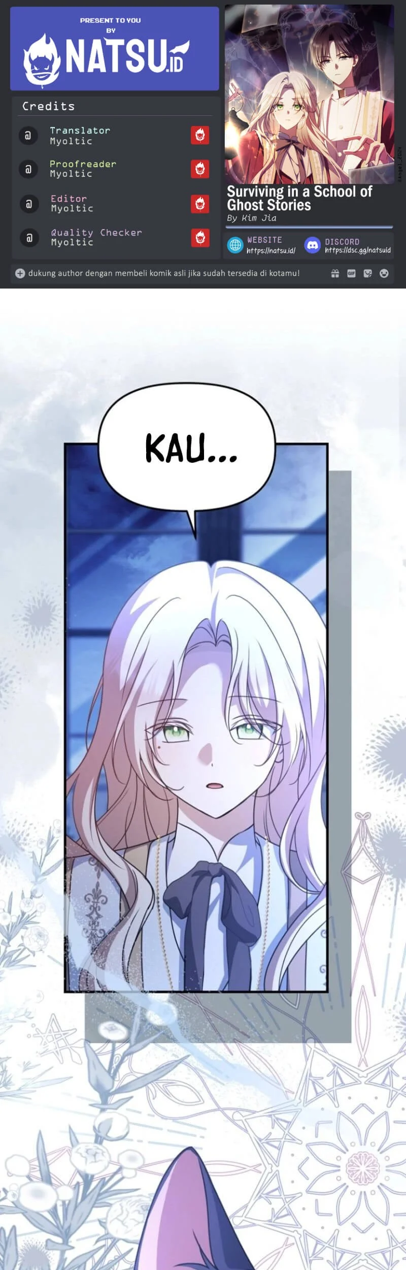 Komik Surviving in a School of Ghost Stories Chapter 15 gambar nomor 1