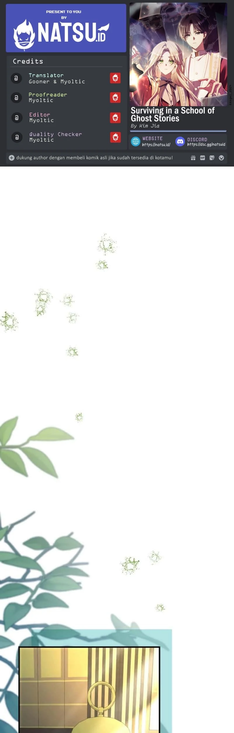 Komik Surviving in a School of Ghost Stories Chapter 9 gambar nomor 1