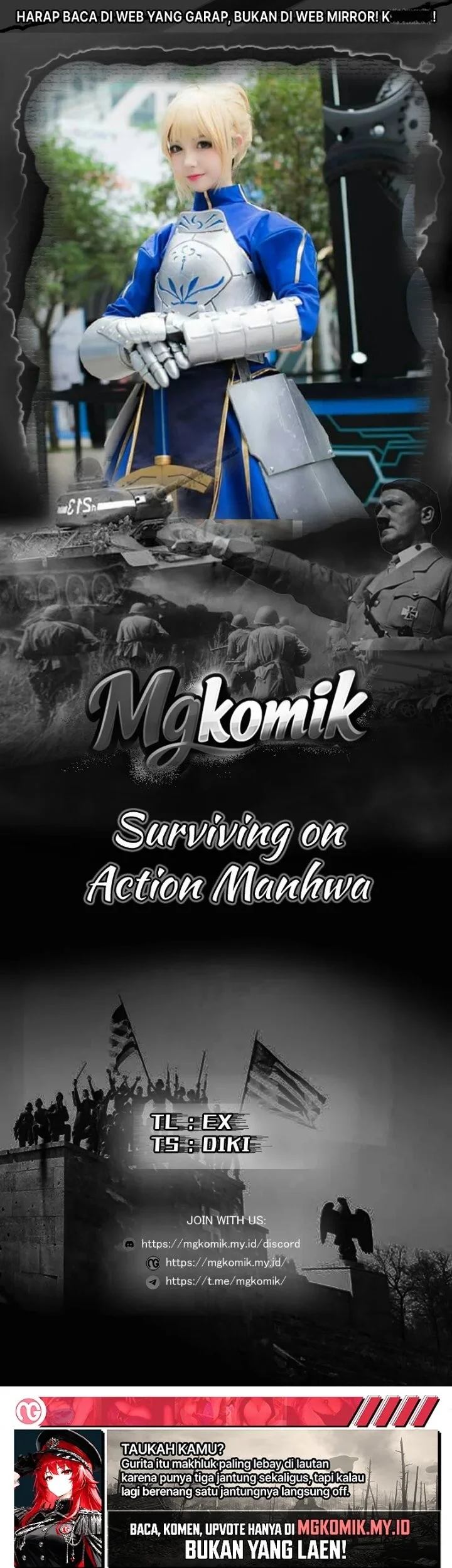 Komik Surviving In An Action Manhwa Chapter 41 gambar 1