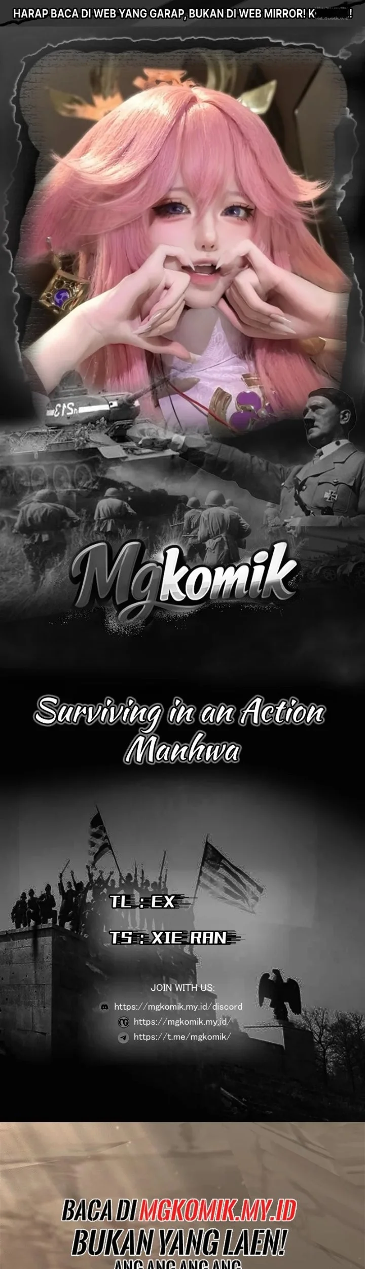 Komik Surviving In An Action Manhwa Chapter 42 gambar 1