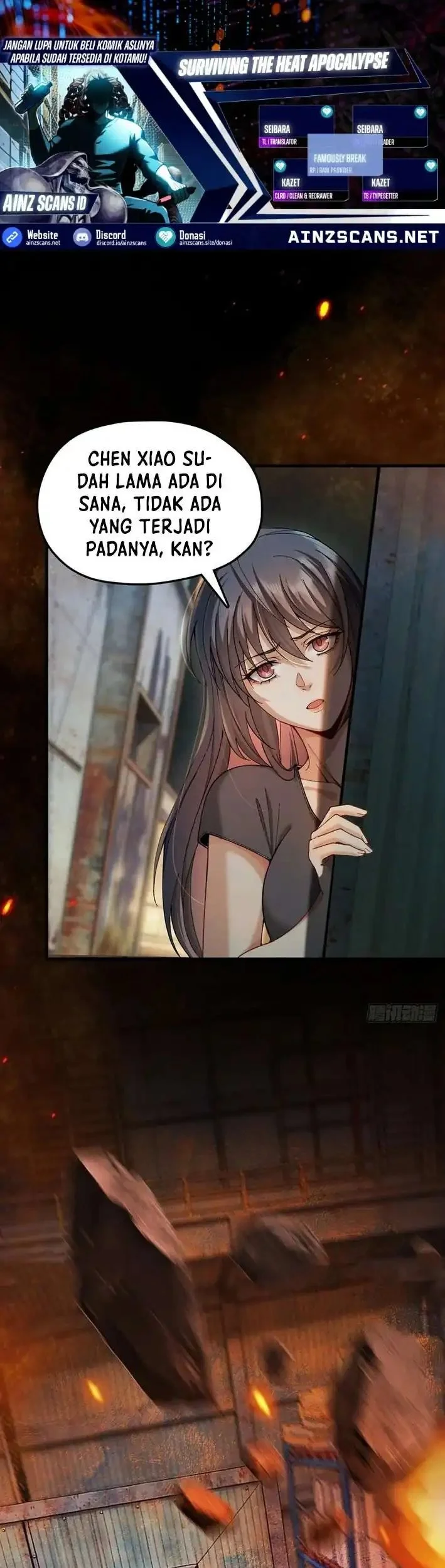 Komik Surviving the Heat Apocalypse with My God-Tier Safehouse Chapter 11 gambar 1