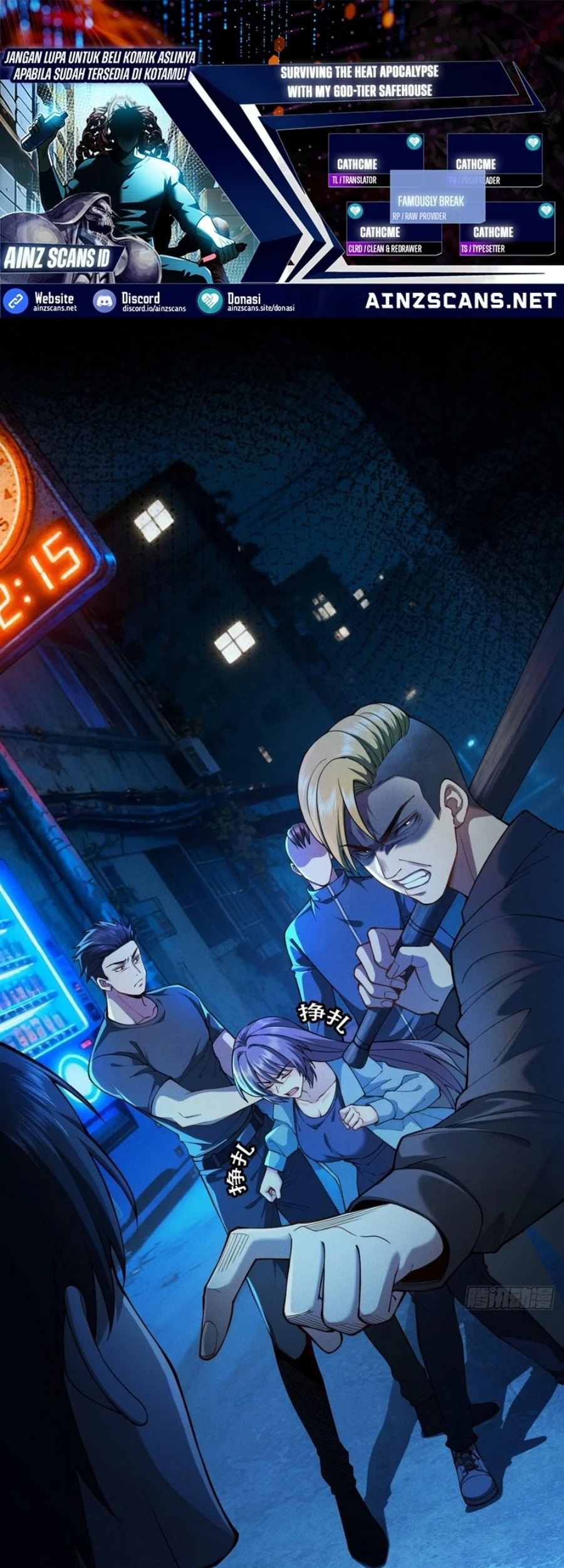 Komik Surviving the Heat Apocalypse with My God-Tier Safehouse Chapter 3 gambar nomor 1