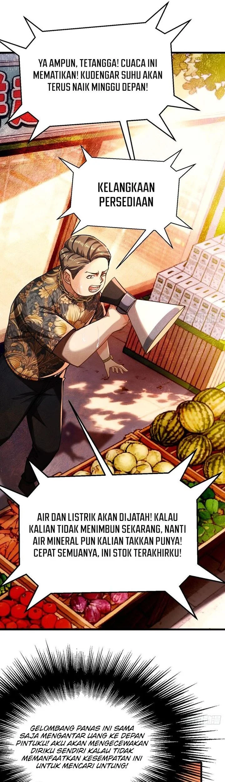 surviving the heat apocalypse with my god tier safehouse chapter 4 - Page 7