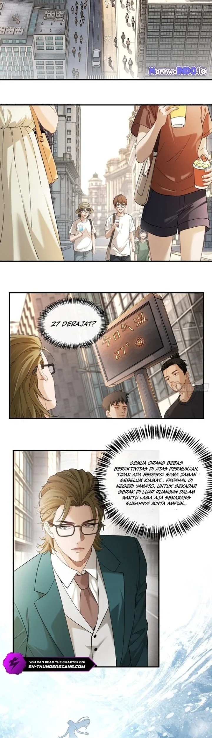 Surviving the Heat Apocalypse with My God-Tier Safehouse Chapter 63 halaman 3