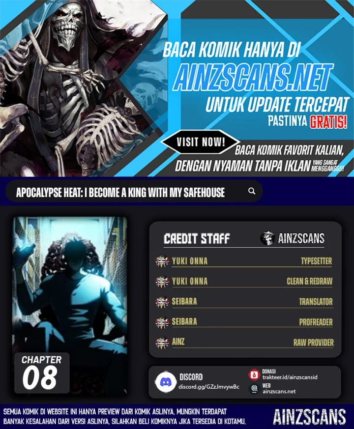 surviving the heat apocalypse with my god tier safehouse chapter 7 - Page 1