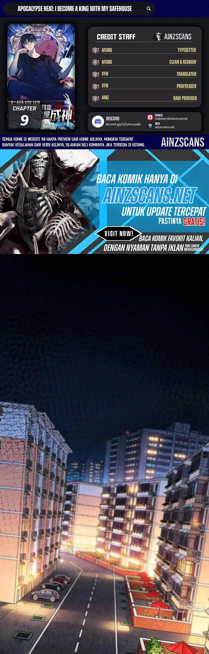 surviving the heat apocalypse with my god tier safehouse chapter 8 - Page 1