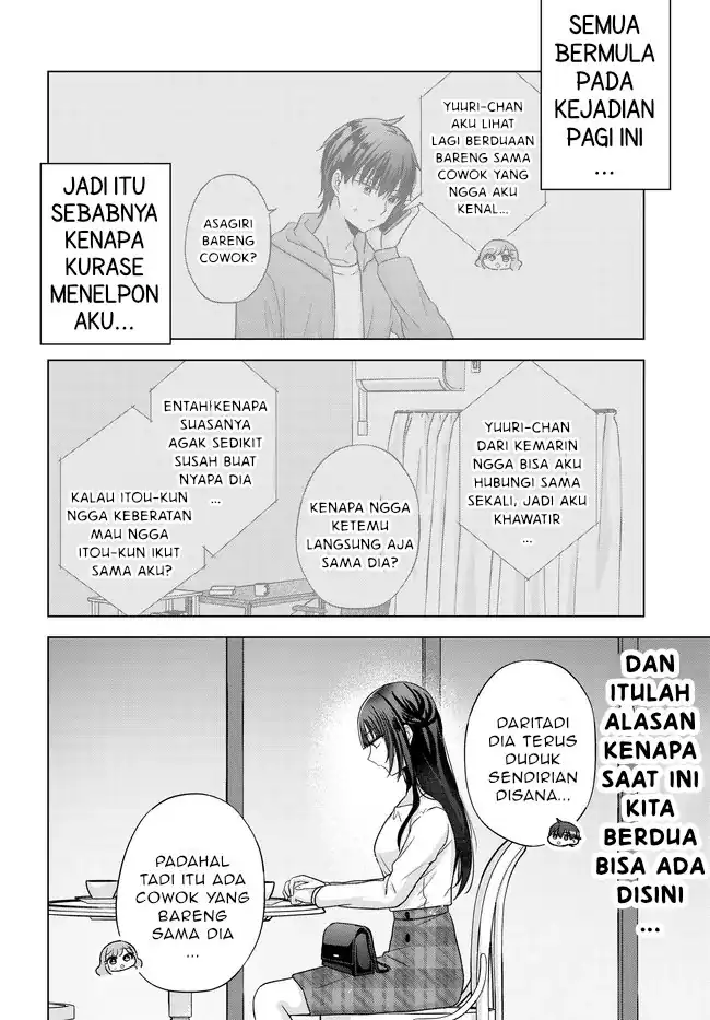 Suufungo no Mirai ga Wakaru You ni Natta Kedo, Onnagokoro wa Wakaranai Chapter 13.1 Gambar 3