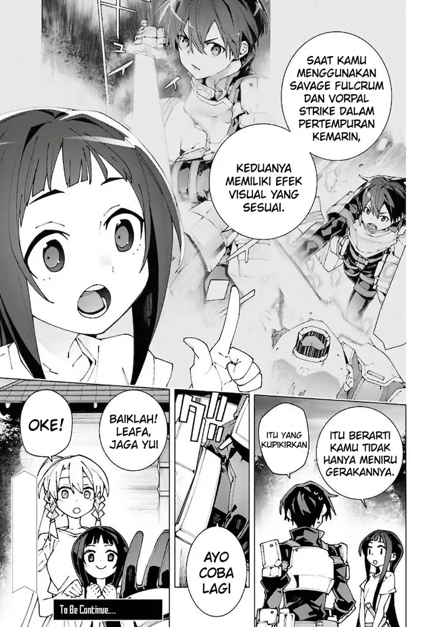 Sword Art Online Unital Ring Chapter 12.1 Gambar 15