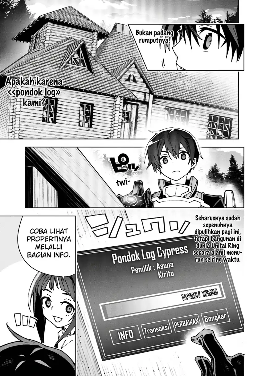 Sword Art Online Unital Ring Chapter 12.2 halaman 10