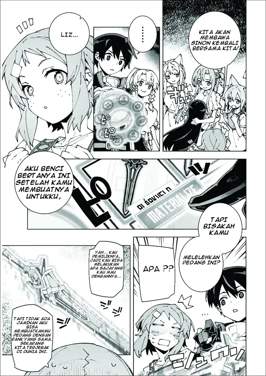Sword Art Online Unital Ring Chapter 13.1 Gambar 15