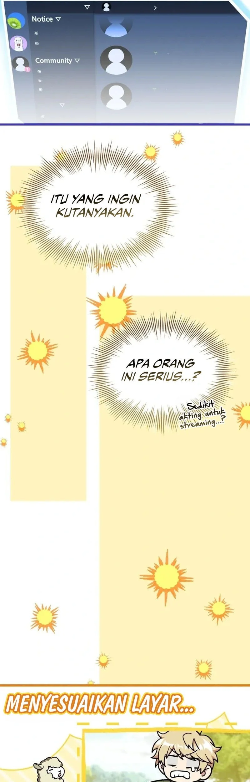 Sword God's Livestream Chapter 14 Gambar 46