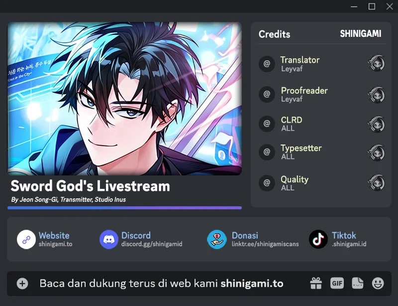 Komik Sword God's Livestream Chapter 25 gambar 1