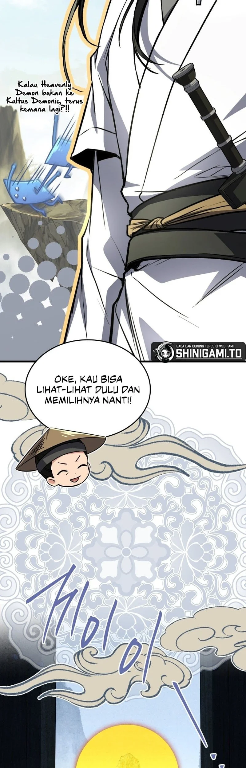 Sword God's Livestream Chapter 32 Gambar 55