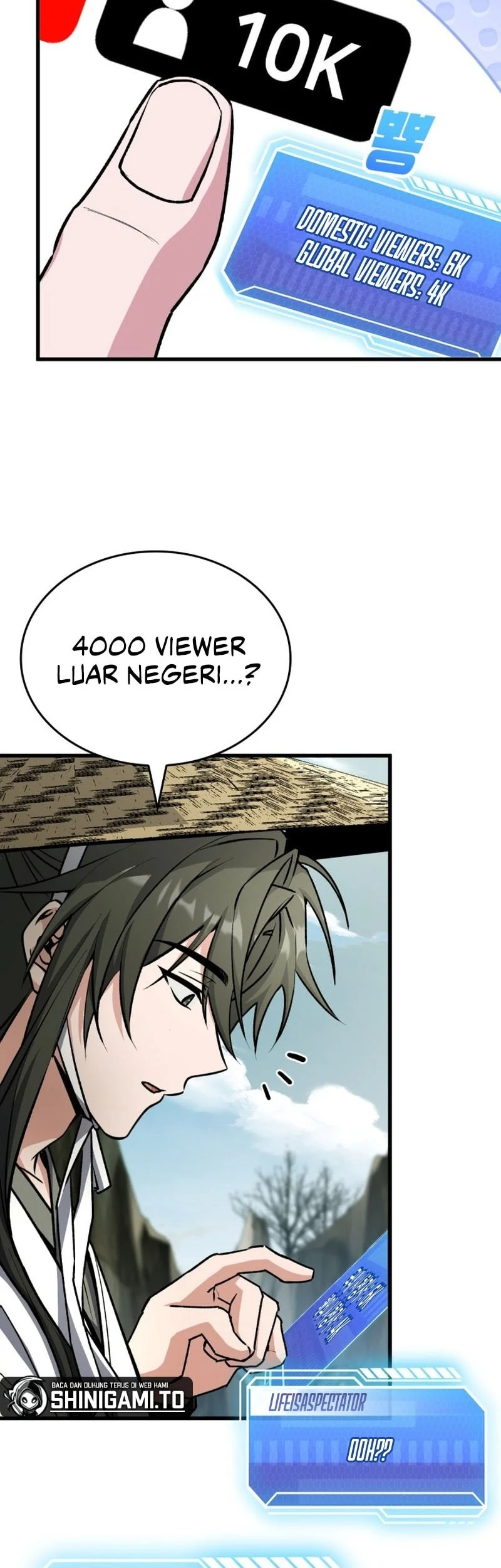 Sword God's Livestream Chapter 32 Gambar 16