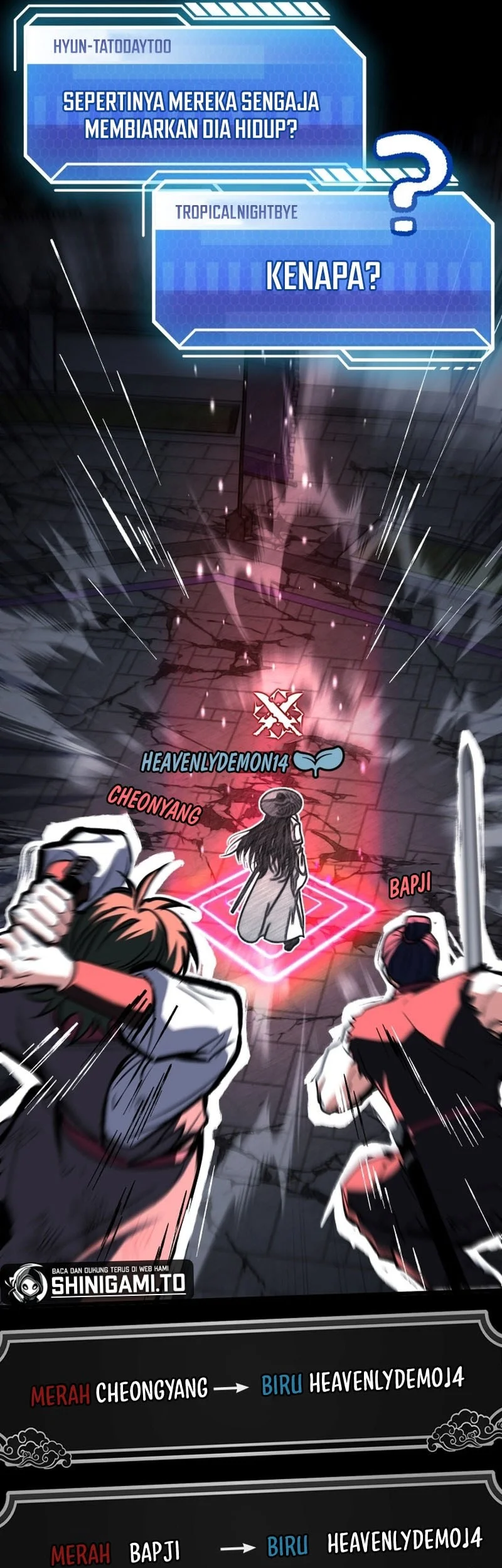 Sword God's Livestream Chapter 36 halaman 45